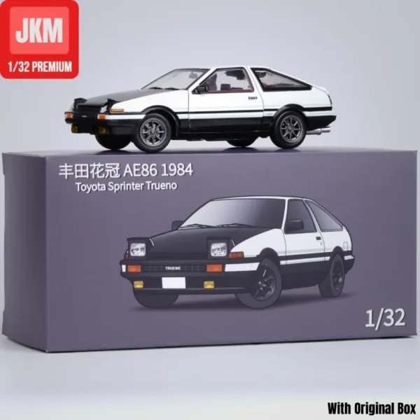 1/32 AE86 Diecast Toy Car with Sound and Light - Image 10