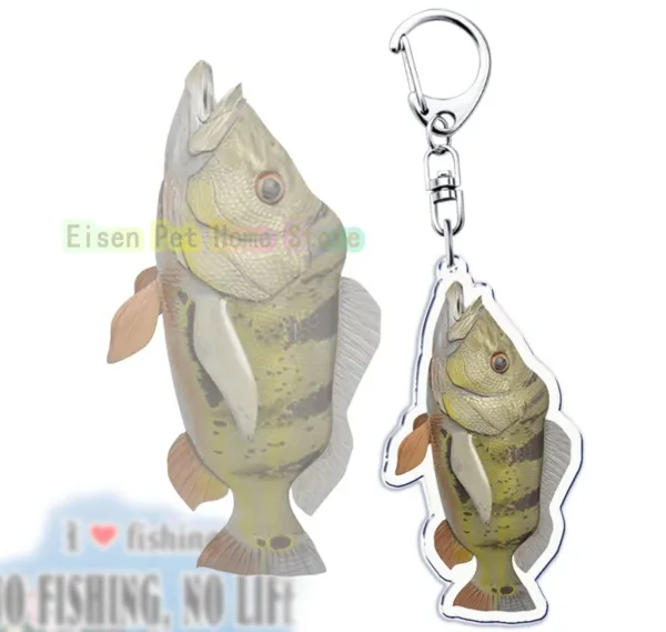 Fishing Man Keychain Pendant for Gifts - Image 31