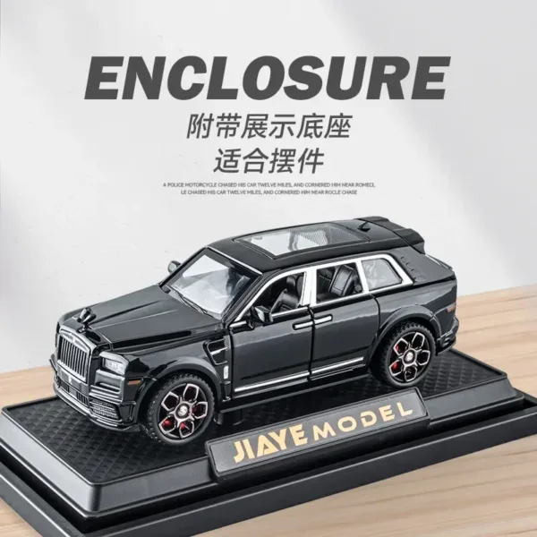 1:36 Rolls Royce Cullinan Diecast Model Car - Image 4