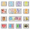 Cute Y2k Little Bear Charm Bracelet Links