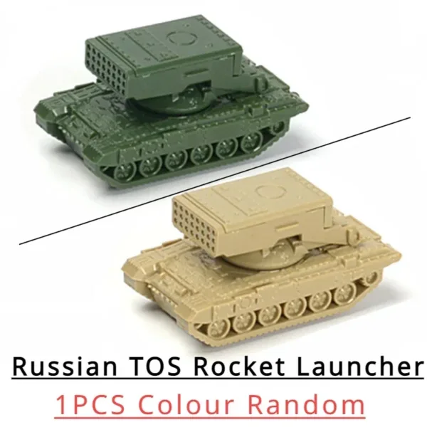 1:144 WWII Plastic Tank Model Set of 4 - Image 14