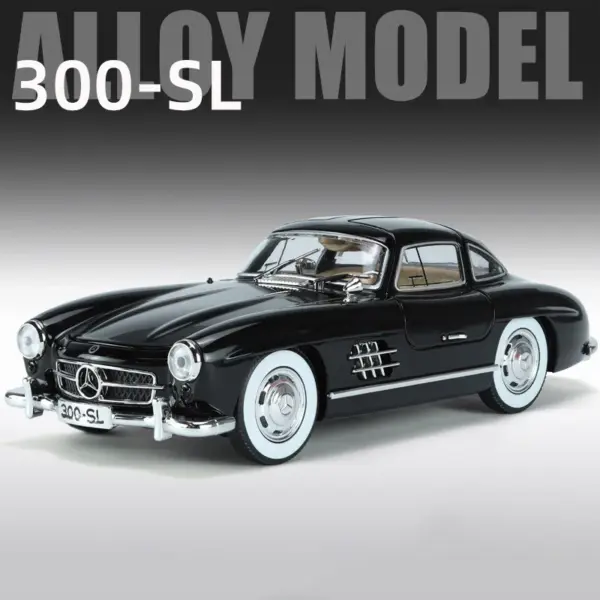 1:24 Mercedes-Benz 300SL Diecast Model Car - Image 2