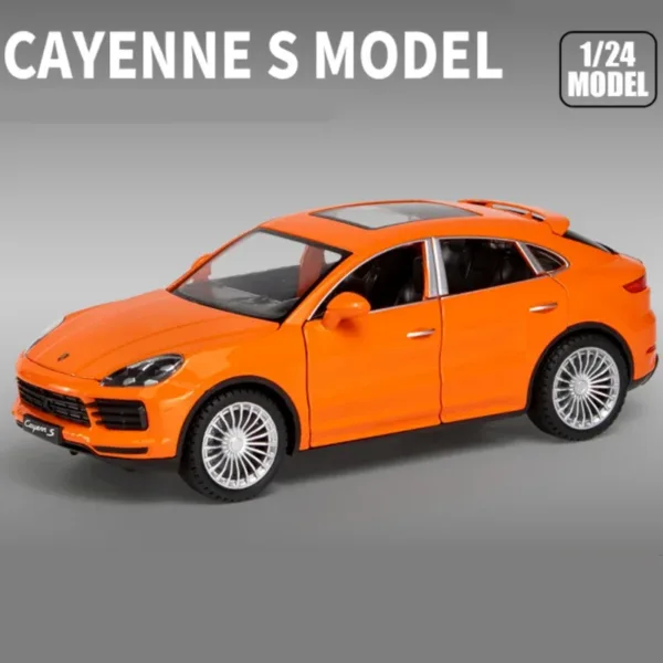 1:24 Porsche Cayenne Turbo S Diecast Model - Image 8