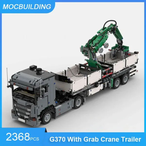 MOC Building Blocks 1:21 Scale Truck Model - Image 18