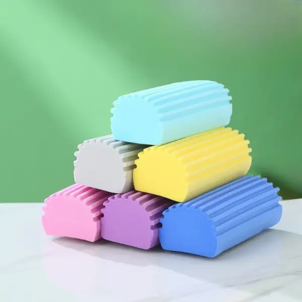 5PCS Colorful Reusable Cleaning Duster Sponges