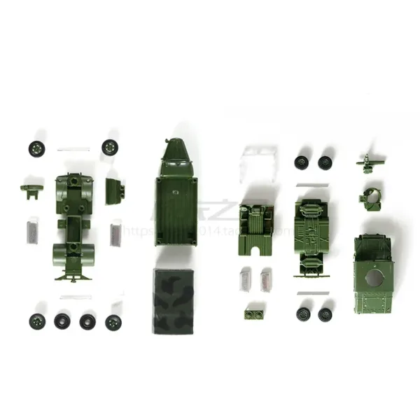 1:72 Hummer Missiles Assemble Model Truck - Image 4