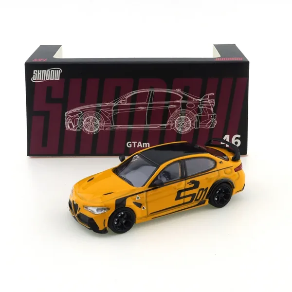 1:64 Scale Alfa Romeo GTAm Diecast Model - Image 6