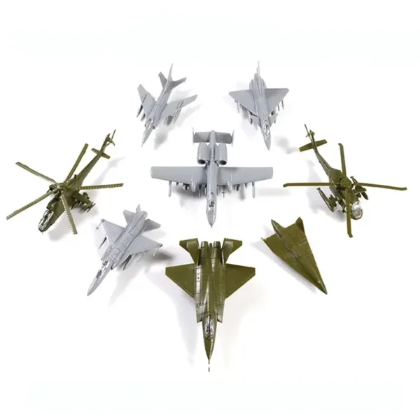 1/72 Military Airplane Assembly Model Set - Image 2