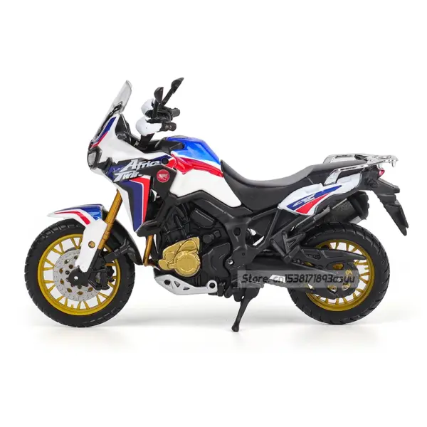 Maisto 1:18 Honda Africa Twin Diecast Model - Image 5