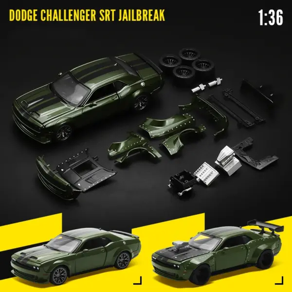 2022 Dodge Challenger SRT Jailbreak Alloy Model - Image 8