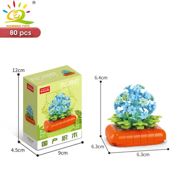 DIY Flower Succulent Building Blocks Set - Image 23