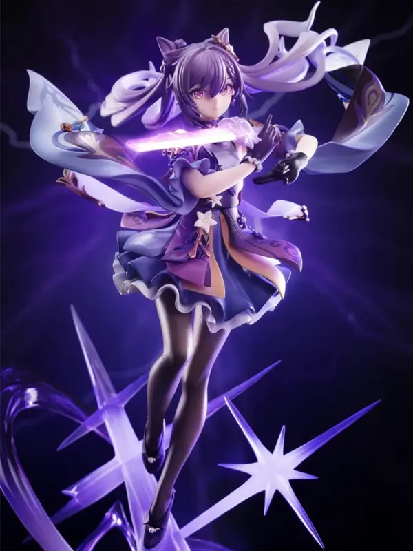 Genshin Impact Keqing Anime Figure 25cm Model - Image 4