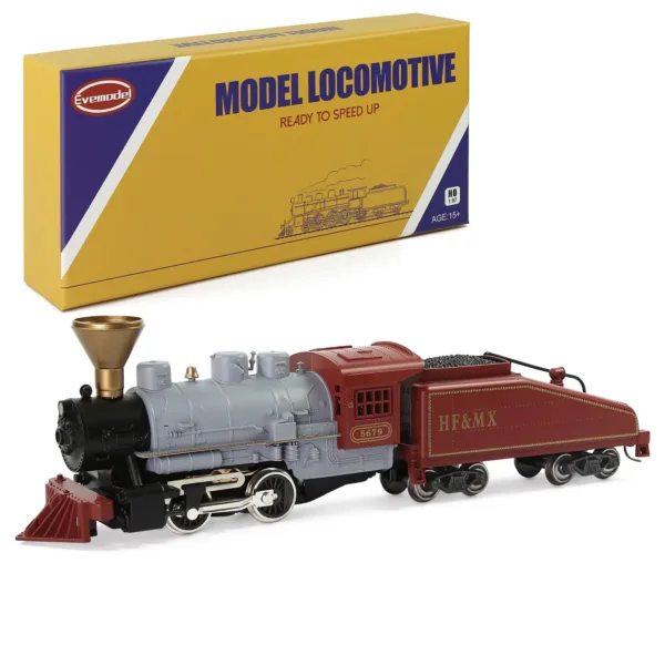 Evemodel HO Scale 1:87 Steam Locomotive Model - Image 4