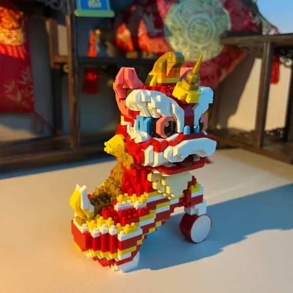 Lion Dance Micro Building Blocks Set - Image 5