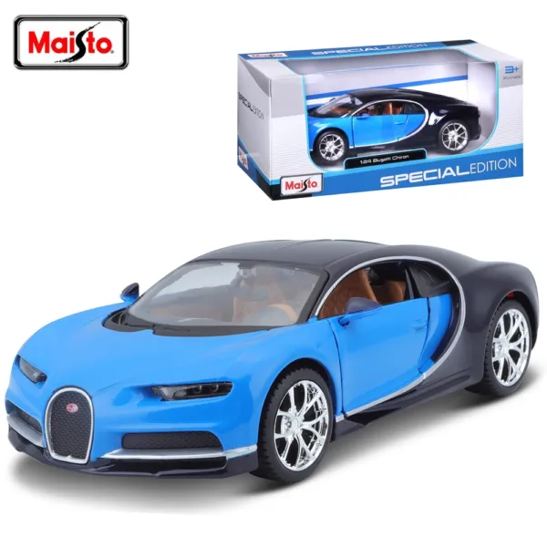 Maisto 1:24 Bugatti Chiron Die Cast Model - Image 8