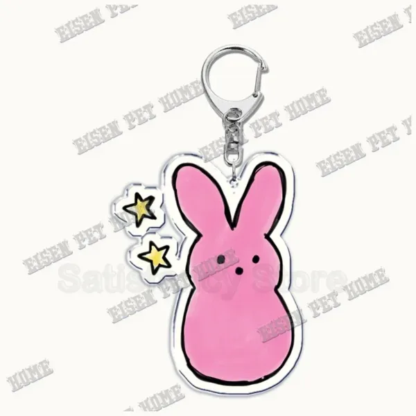 Lil Peep Acrylic Keychain Pendant Gift - Image 9