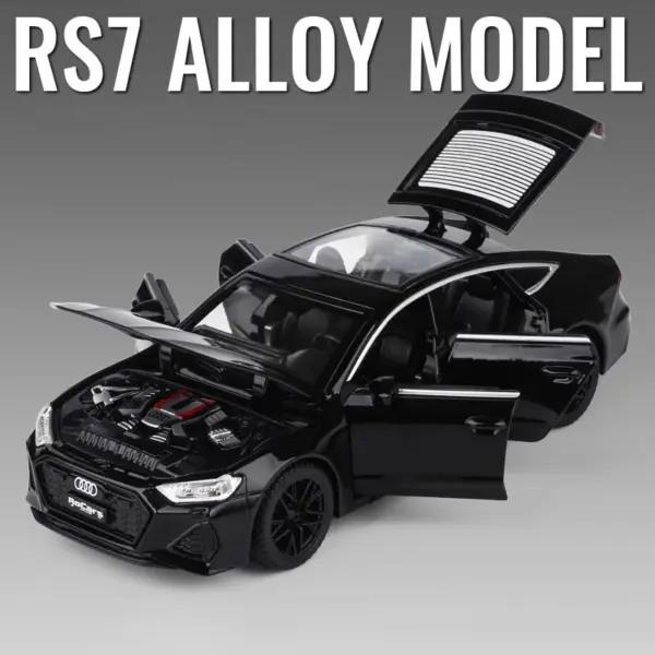 1:32 Audi RS7 Sportback Alloy Model Car - Image 9