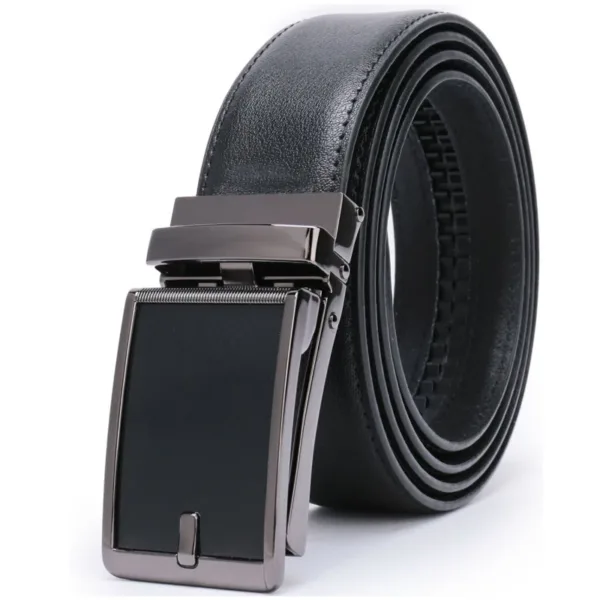 Men's Automatic Buckle Ratchet Dress Belt - Image 9