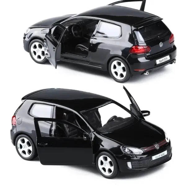 1:36 Diecast Volkswagen Golf 6 GTI Model - Image 5