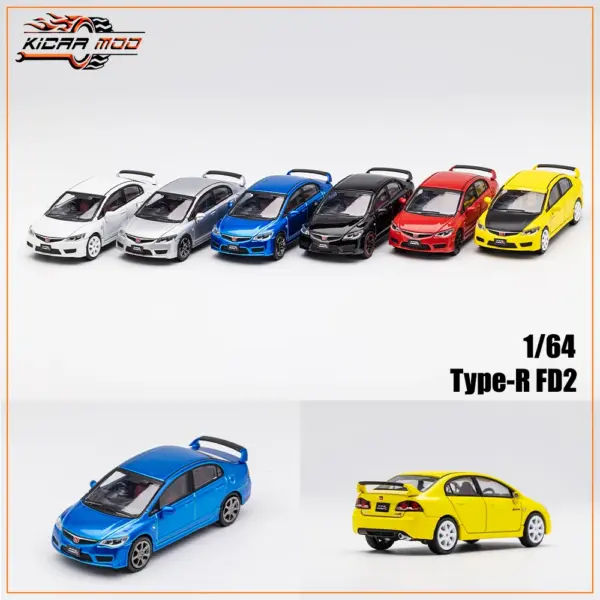 1:64 Civic Type R Diecast Model Car