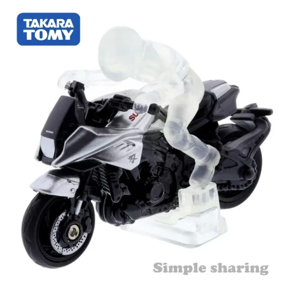 Suzuki Katana Diecast Model with Rider Figure - Image 2