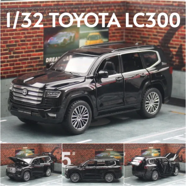 1/32 Toyota Land Cruiser LC300 Diecast Model - Image 8