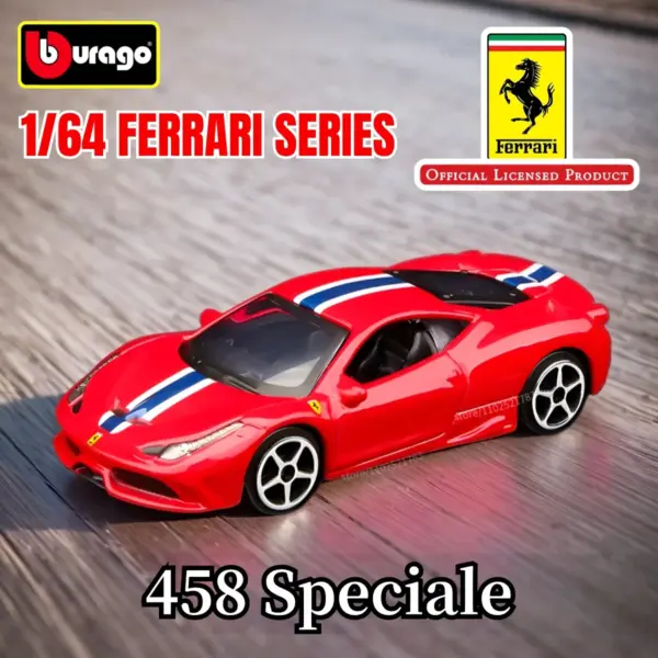 Bburago 1:64 Ferrari Diecast Car Model - Image 21