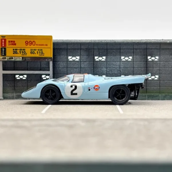 1/64 Scale Porsche 917 KH Gulf Model Car - Image 6