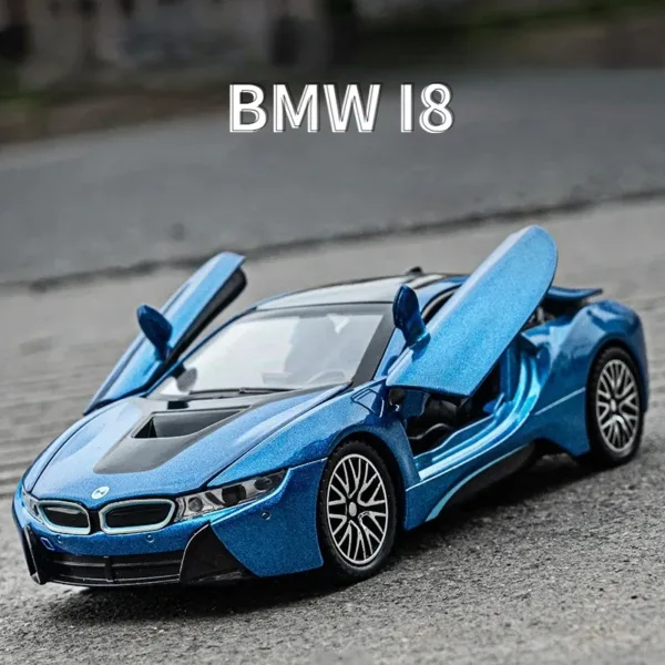 1:32 BMW I8 Diecast Model Car Toy