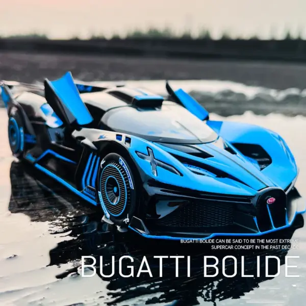 1:32 Bugatti Bolide Diecast Alloy Car Model