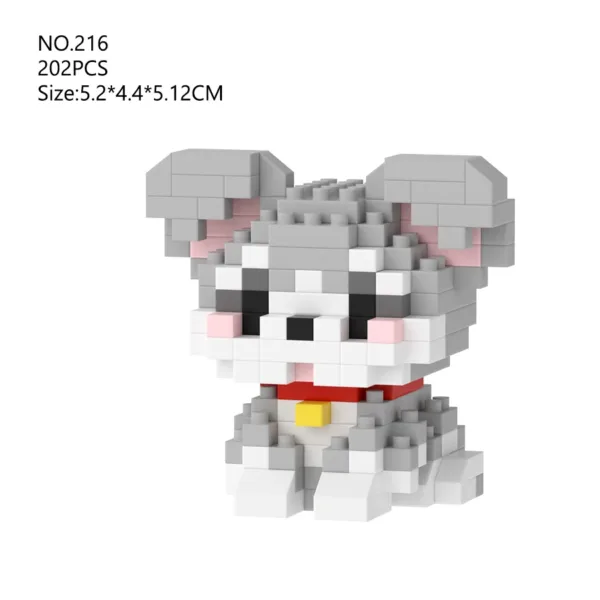 Cute Mini Pet Models Building Block Set - Image 15