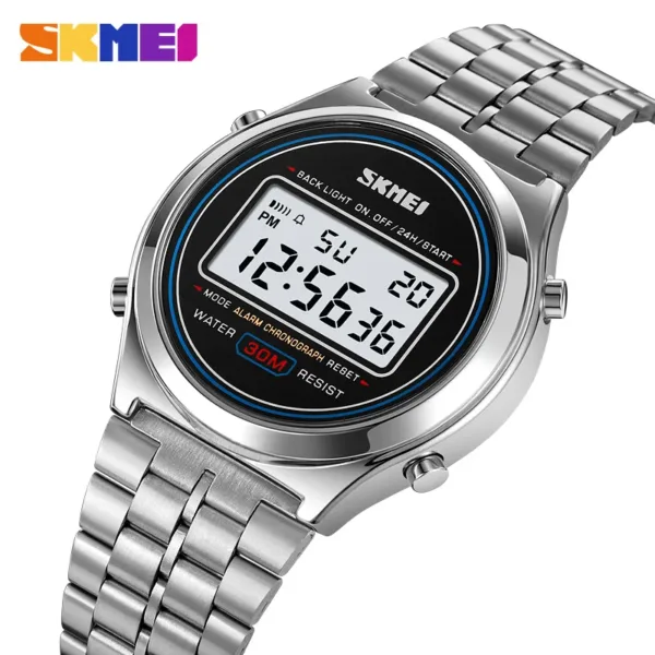 Digital Waterproof Stopwatch Watch for Men