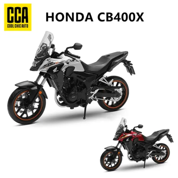 1:12 Scale Honda CB400X Diecast Motorcycle Model