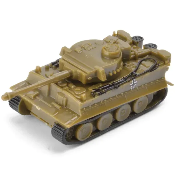 1:144 WWII Plastic Tank Model Set of 4 - Image 3