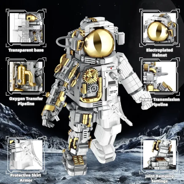 1088PCS Astronaut Building Blocks Set - Image 2