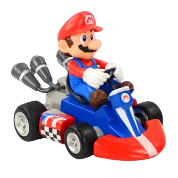 Super Mario 12cm Pull Back Car Figures - Image 11