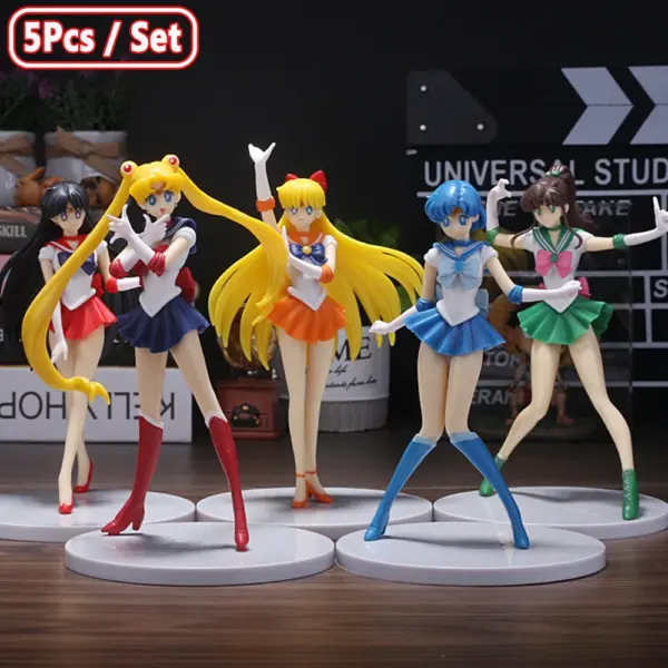 5pcs Sailor Moon Anime Action Figure Set