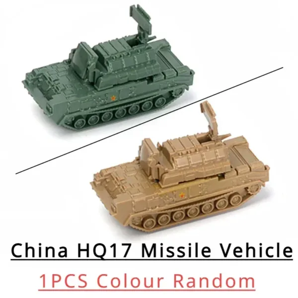 1:144 WWII Plastic Tank Model Set of 4 - Image 18