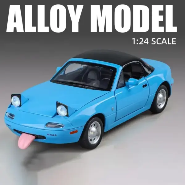 1:24 Mazda MX-5 Diecast Car with Sound - Image 7