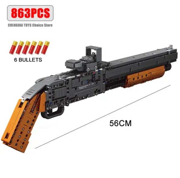 Military Sniper Gun Building Blocks Set - Image 7