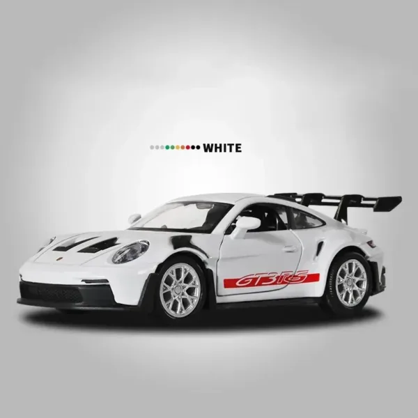 1:36 Alloy Porsche 911 GT3 RS Model Car - Image 7