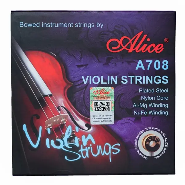 Alice A708 Full Set Violin Strings - Image 2