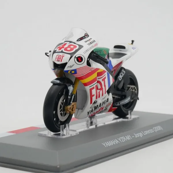 1:18 Diecast Yamaha YZR M1 Motorcycle Model