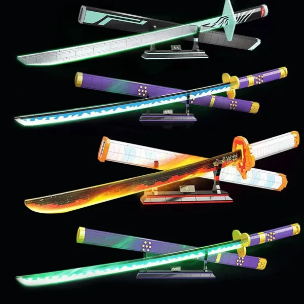 Ninja Katana Building Blocks Sword Set - Image 2