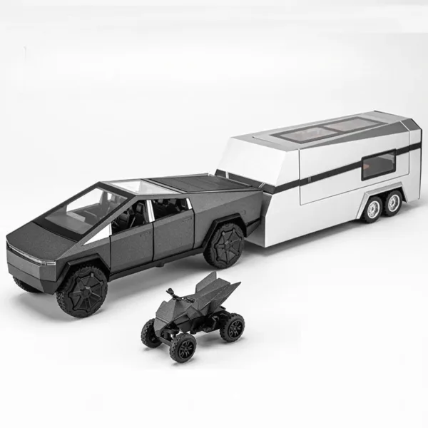 1:32 Diecast Pickup Truck with Sound and Light - Image 7