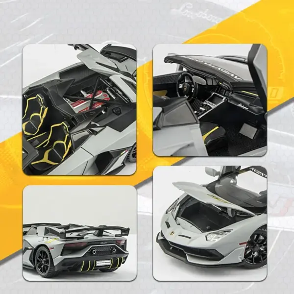 1:24 Scale Alloy Lamborghini Aventador SVJ63 - Image 3