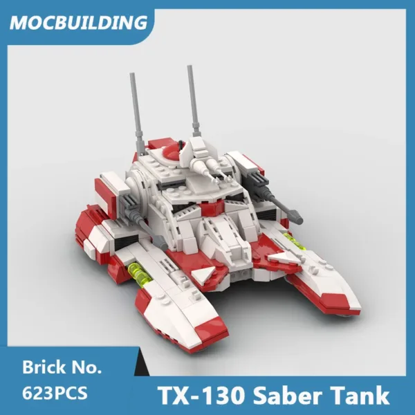 TX-130 Legends Tank Building Blocks 623PCS - Image 4