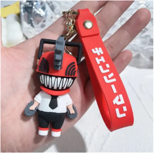 Chainsaw Man Pochita Key Chain Pendant - Image 6