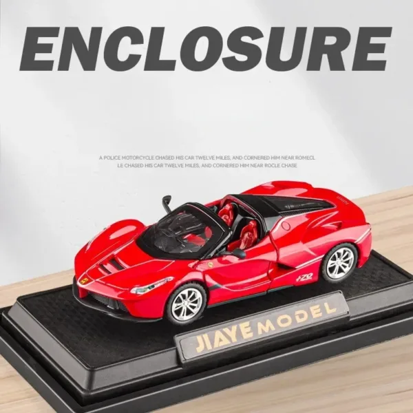 1:36 Ferrari LaFerrari Diecast Model Car - Image 5