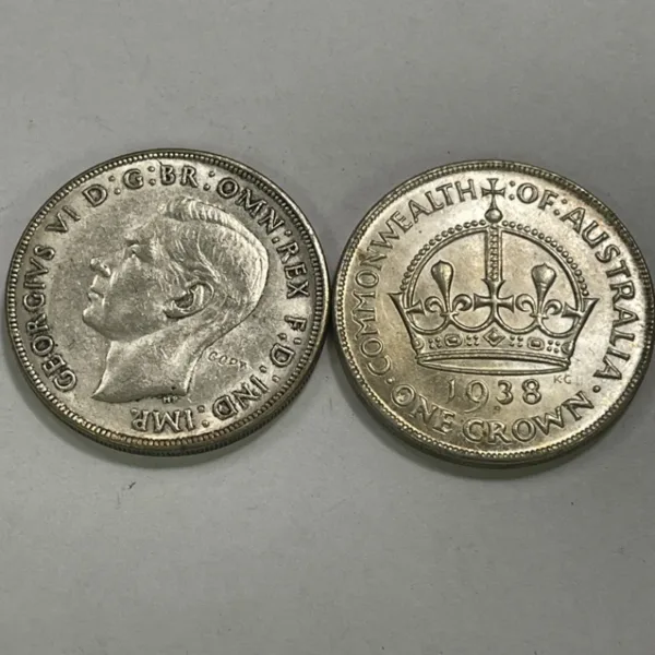 George VI Copy Coin with "IND:IMP" Inscription - Image 3